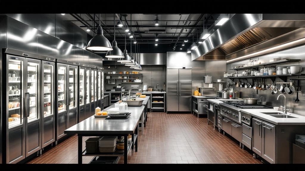 Diseño de cocina industrial