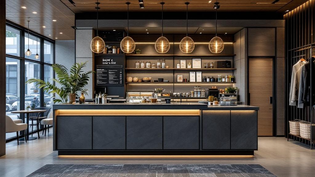 Recepción de restaurante